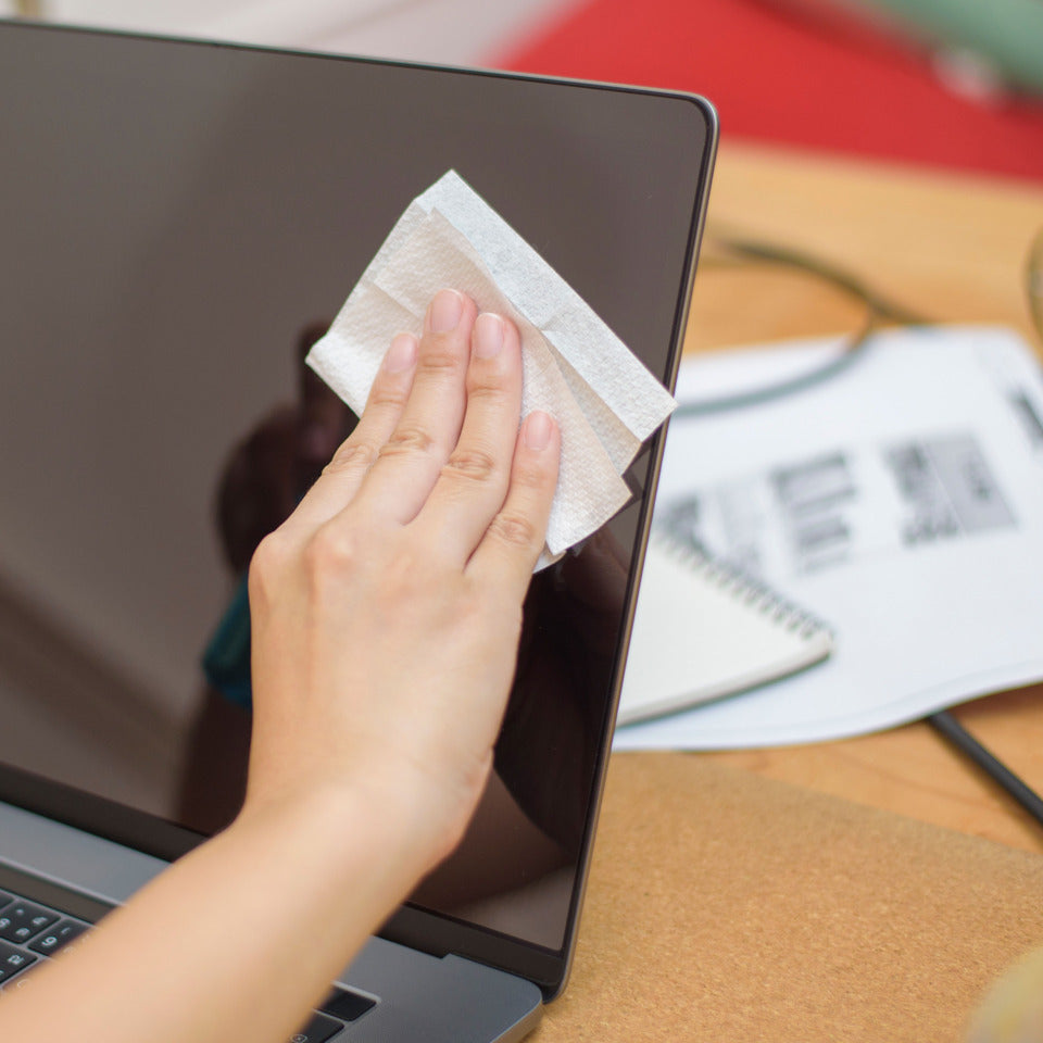 Bildschirmreinigungstücher, 100 Stück Q-CONNECT KF04501