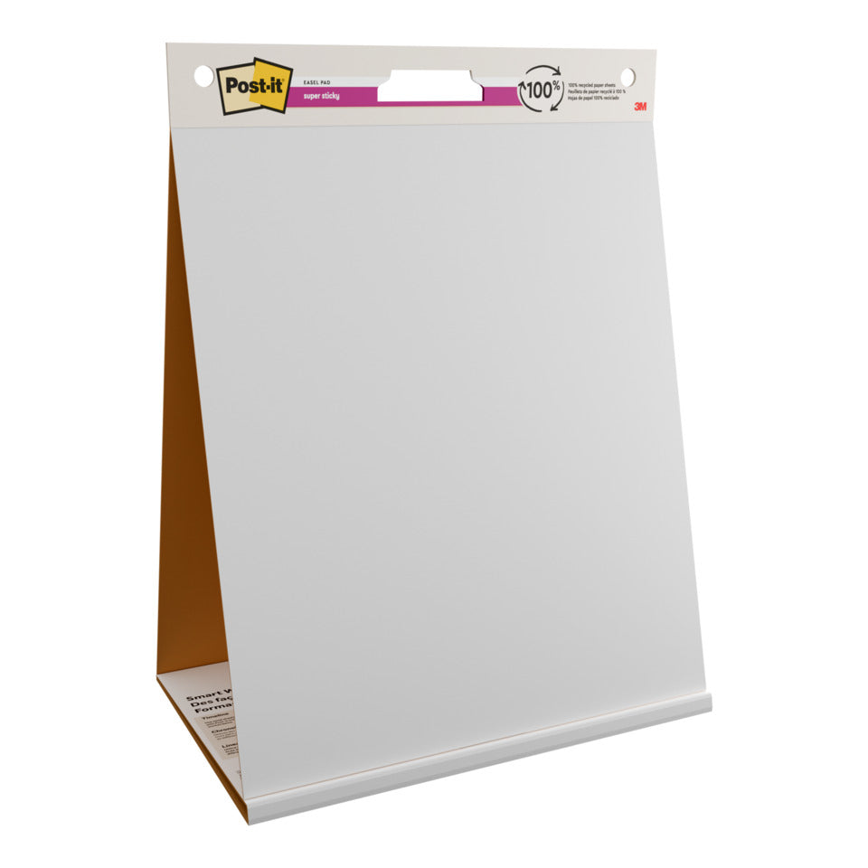 Flipchart mit Aufsteller 20BL blanko POST-IT 563RP POST-IT 563RP 20 Blatt blanko 508x584mm