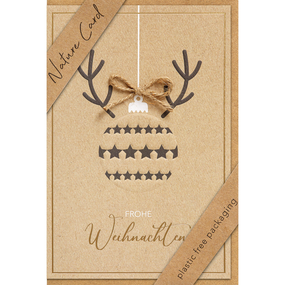 Weihnachtskarte Bild unverpackt  22-6966 22-6966 Bild unverpackt