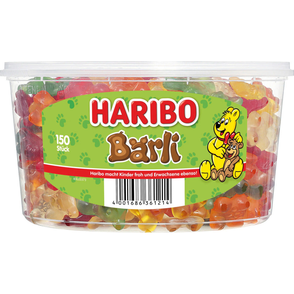 Fruchtgummi Bärli, 150 Stück HARIBO 148363 HARIBO 148363 150ST