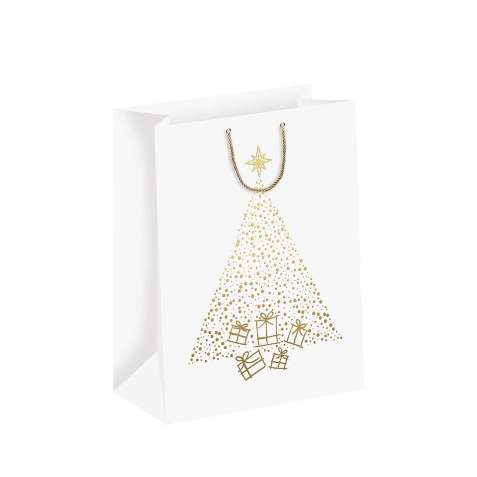 Weihnachts-Geschenktragetasche White Christmas, 22,5 x 17 x 9,2 cm ZÖWIE 70110 21433 ZÖWIE 70110 21433 22,5x17x9,2