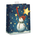 Weihnachts-Geschenktragetasche Schneemann, 23 x 18 x 10 cm SKORPION 7522-2616-M 7522-2616-M 23x18x10cm