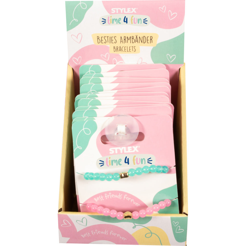Perlen-Armbänder Back2Fun Kollektion, 2 Stück STYLEX 57004 STYLEX 57004 Time2Fun Kollektion