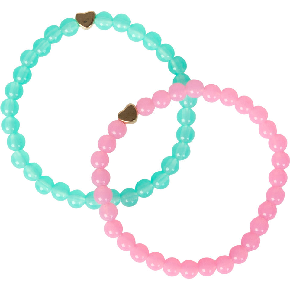 Perlen-Armbänder Back2Fun Kollektion, 2 Stück STYLEX 57004 STYLEX 57004 Time2Fun Kollektion
