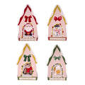 Weihnachtsfigur Häuschen, 10 x 5 x 3,5 cm, sortiert HERGO 6208 HERGO 6208 10x5x3,5cm