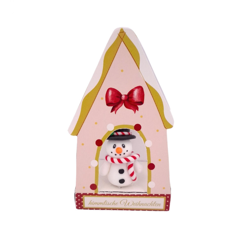 Weihnachtsfigur Häuschen, 10 x 5 x 3,5 cm, sortiert HERGO 6208 HERGO 6208 10x5x3,5cm