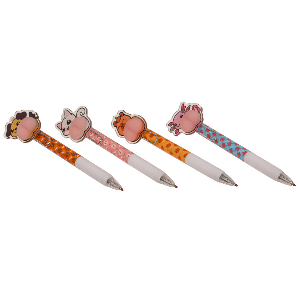 Kugelschreiber Hintern, 14 cm, sortiert OUT OF THE BLUE 29/2795 OOTB 29/2795 14cm Anti-Stress