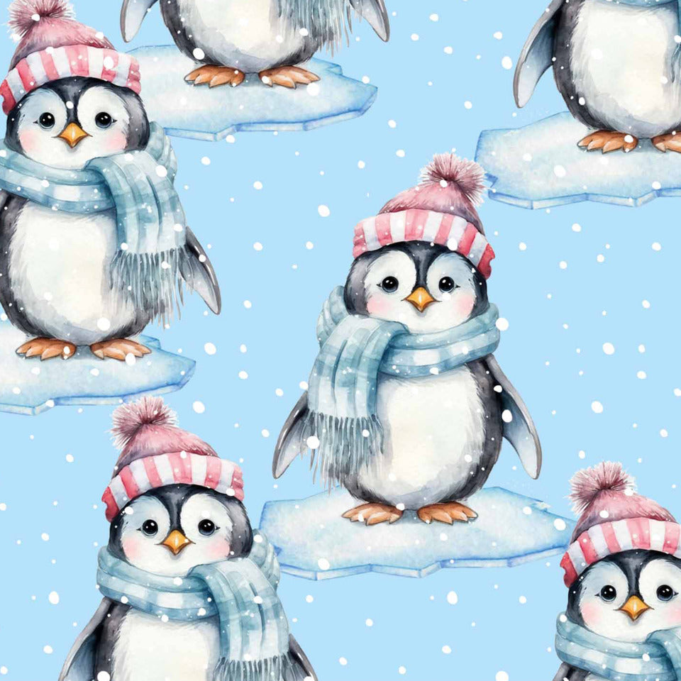 Weihnachts-Zelltuchserviette Pinguin, 25 x 25 cm, 3-lagig, 20 Stück PAPER+DESIGN 227344 PAPER+DESIGN 227344 25cm 3lagig