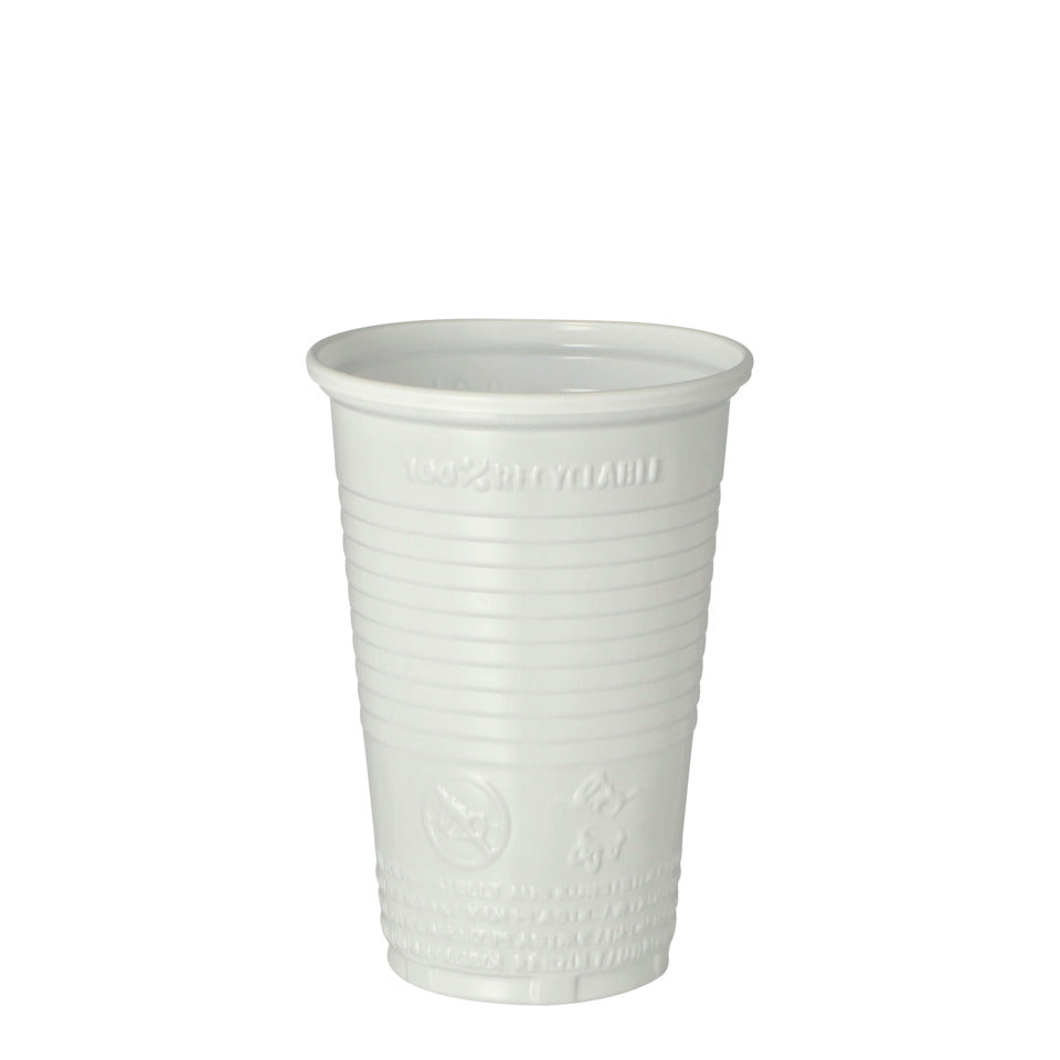 Trinkbecher, 0,2 l, PP, 100 Stück, weiß STARPAK 16117 STARPAK 16117 PP