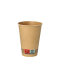 Trinkbecher To Go, 0,18 l, 50 Stück, braun PAPSTAR 89159 PAPSTAR 89159 Pappe