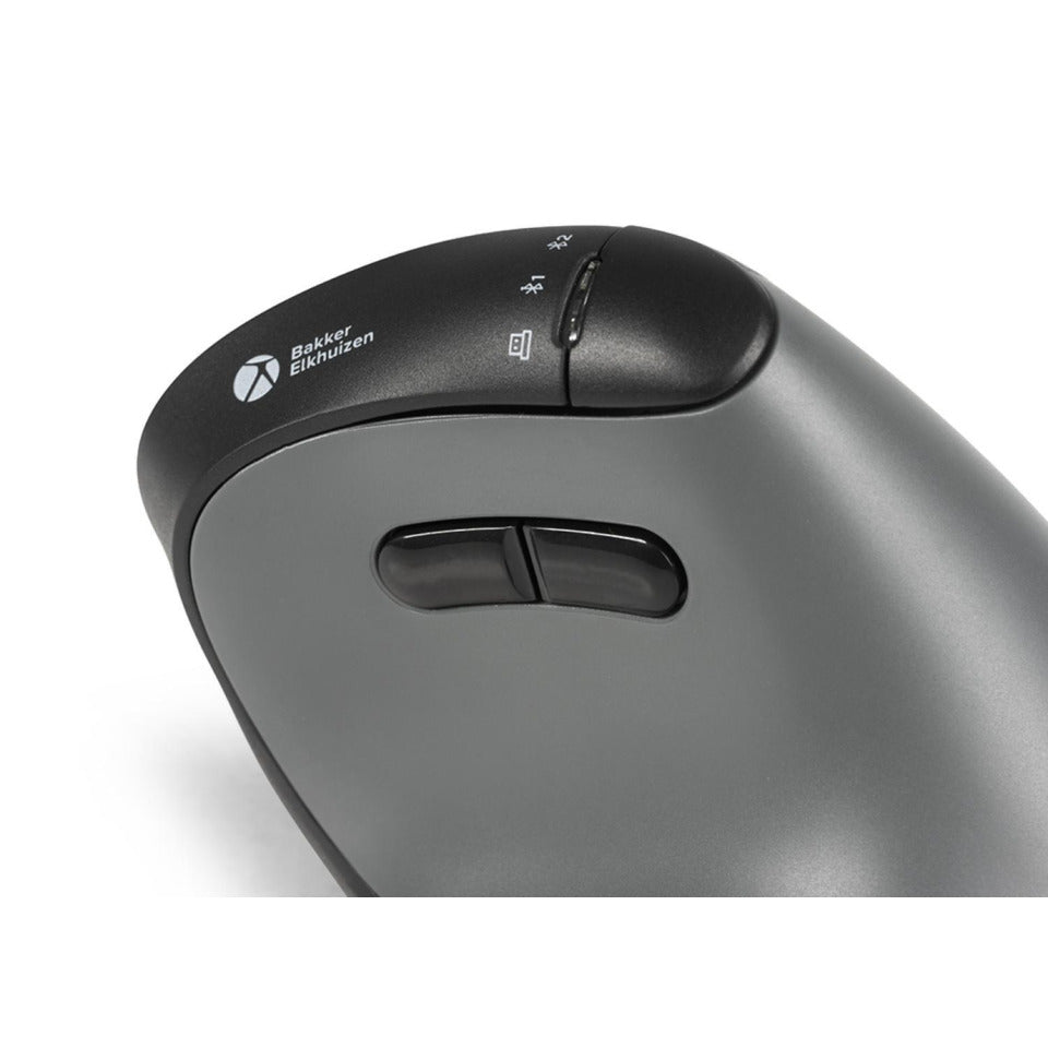 Maus FastForward Pro Vertikal - Rechtshänder, 8 Tasten, 5000dpi, kabellos, schwarz BAKKERELKHUIZEN BNEFFP3MVM