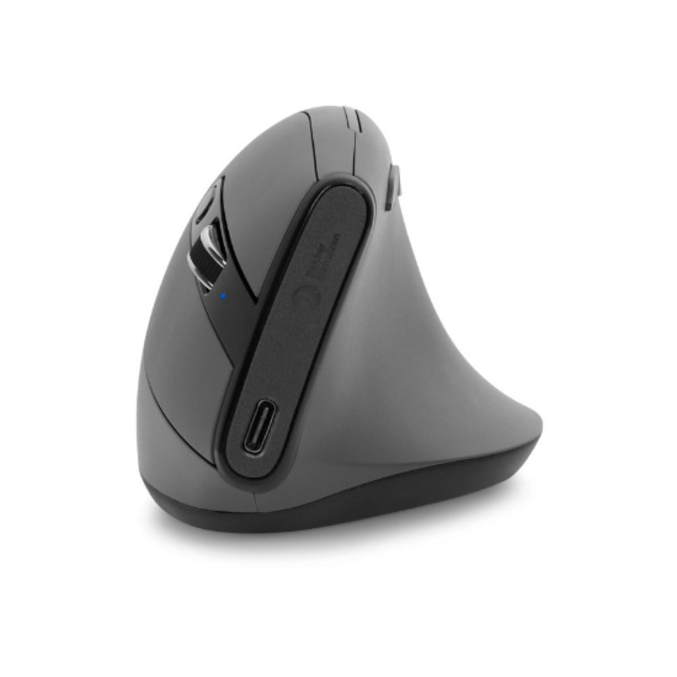 Maus Grip Pro Wireless Vertikal - Rechtshänder, 6 Tasten, 2400dpi, schwarz BAKKERELKHUIZEN BNEGPWVM