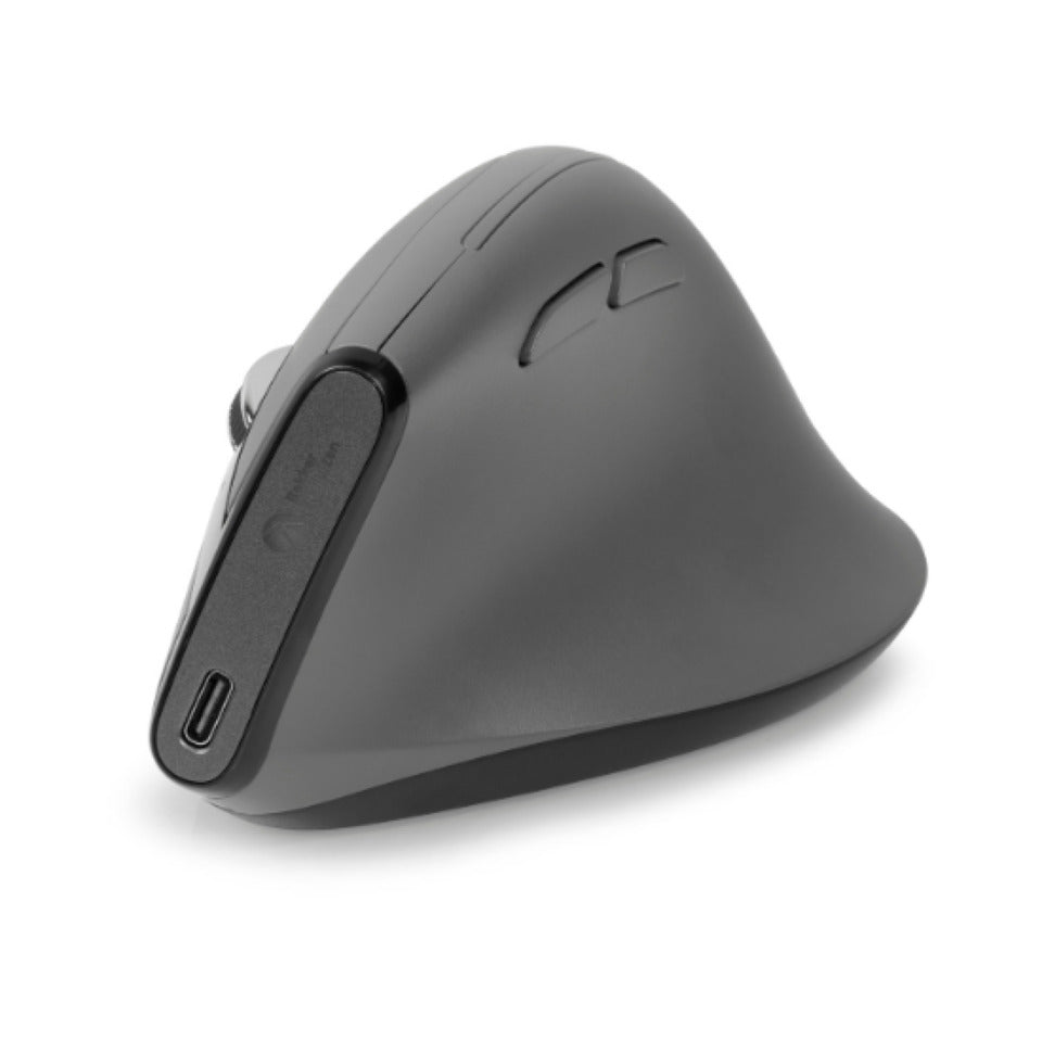 Maus Grip Pro Wireless Vertikal - Rechtshänder, 6 Tasten, 2400dpi, schwarz BAKKERELKHUIZEN BNEGPWVM