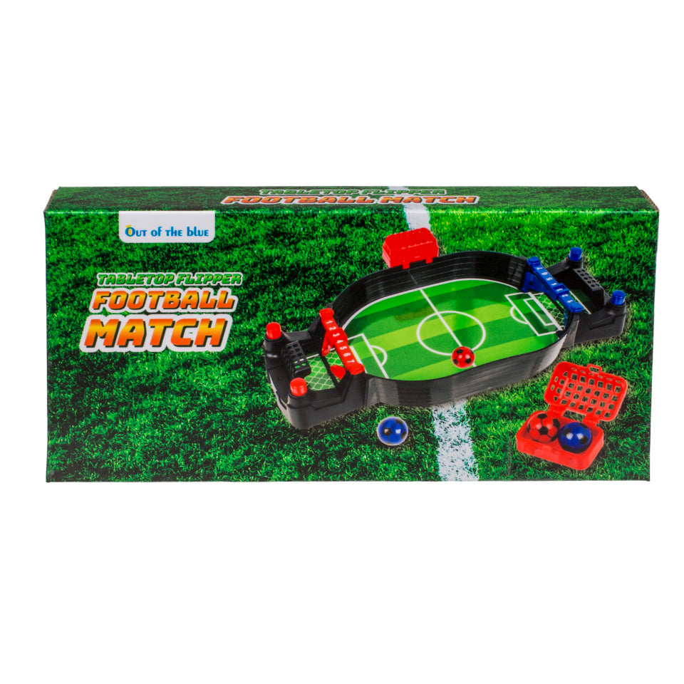 Partyspiel Tischflipper ca. 27cm Fußball grün OUT OF THE BLUE 63/3074 OOTB 63/3074 ca. 27cm