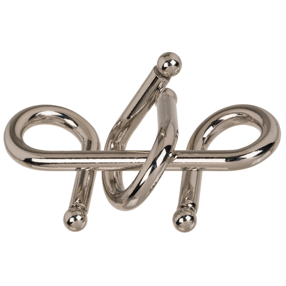 Geduldsspiel, 9 cm, Metall, sortiert OUT OF THE BLUE 76/8045 OOTB 76/8045 ca. 9cm