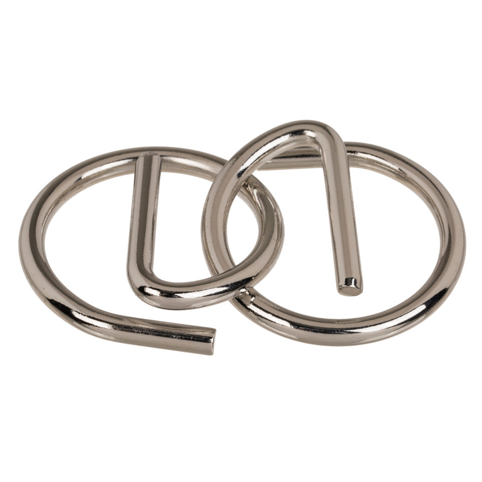 Geduldsspiel, 9 cm, Metall, sortiert OUT OF THE BLUE 76/8045 OOTB 76/8045 ca. 9cm