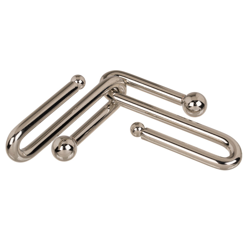 Geduldsspiel, 9 cm, Metall, sortiert OUT OF THE BLUE 76/8045 OOTB 76/8045 ca. 9cm