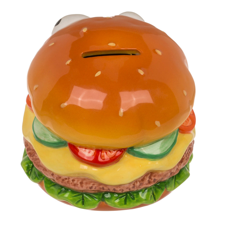 Spardose Burger, 12 x 11 cm, Keramik OUT OF THE BLUE 78/5893 OOTB 78/5893 12x11cm