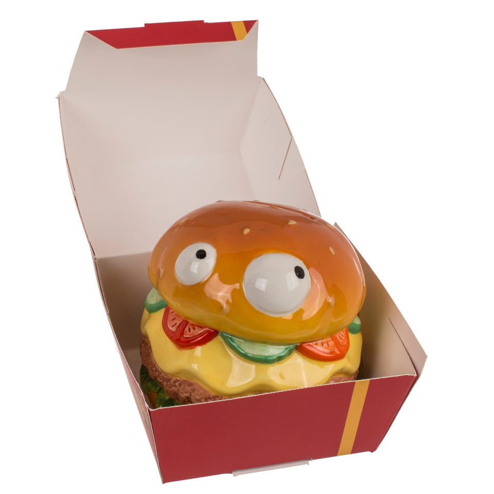Spardose Burger, 12 x 11 cm, Keramik OUT OF THE BLUE 78/5893 OOTB 78/5893 12x11cm
