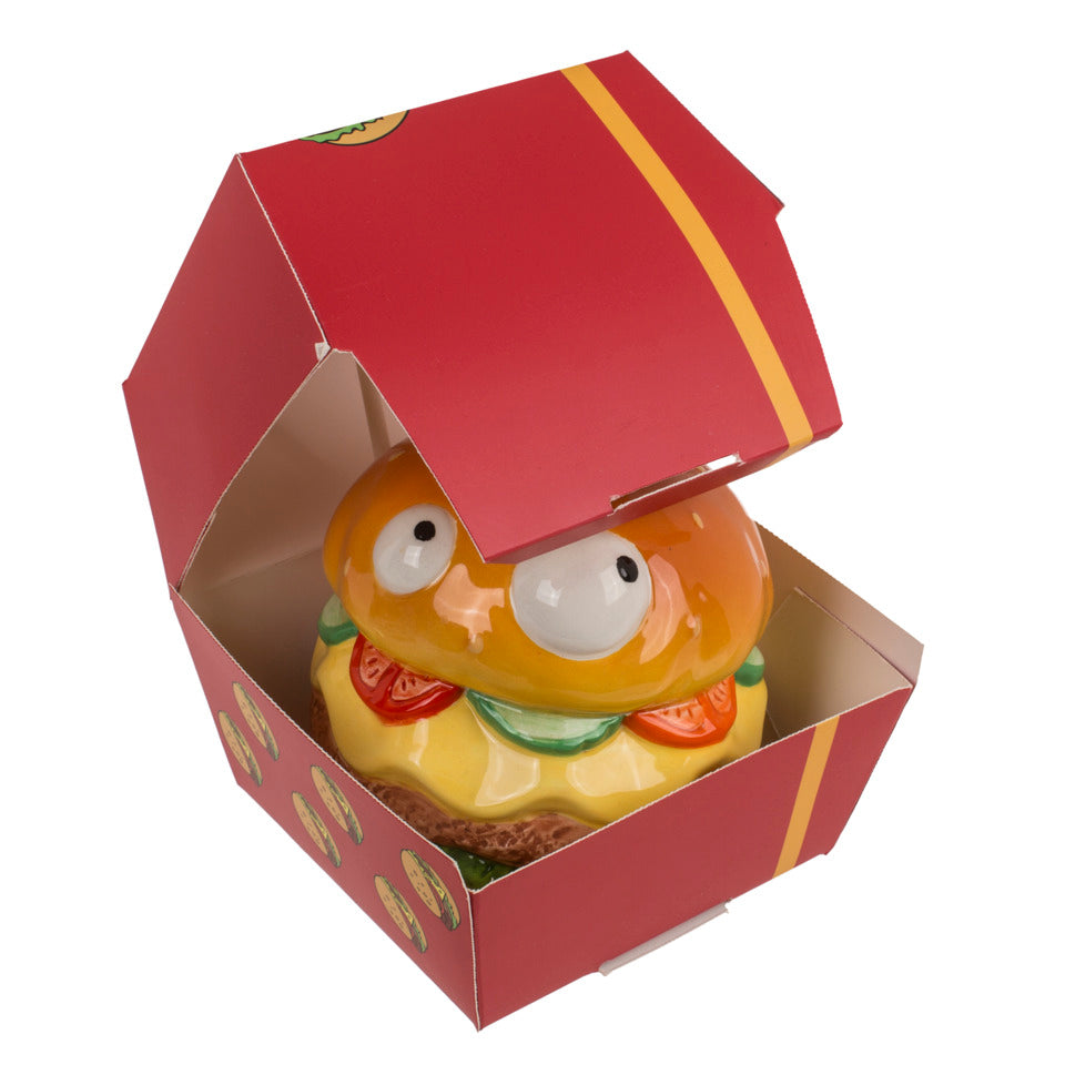 Spardose Burger, 12 x 11 cm, Keramik OUT OF THE BLUE 78/5893 OOTB 78/5893 12x11cm