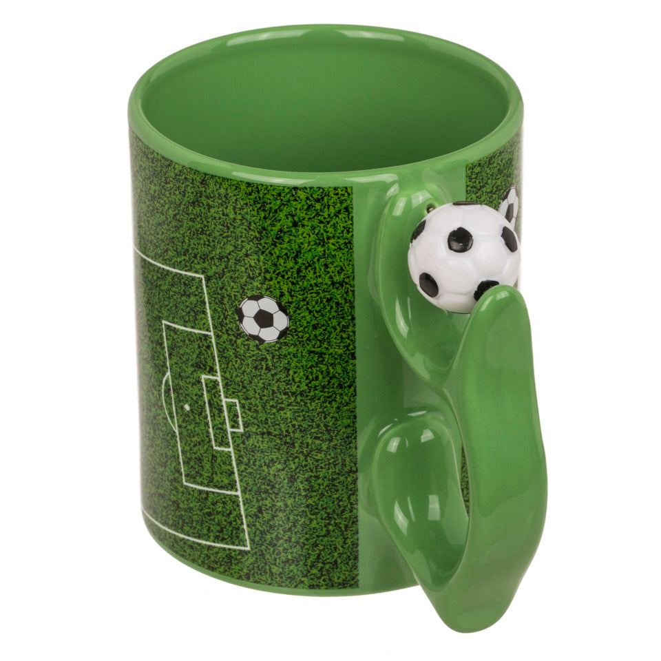 Kaffeebecher Fußball Spinner, 350 ml OUT OF THE BLUE 78/8336 OOTB 78/8336 350ml
