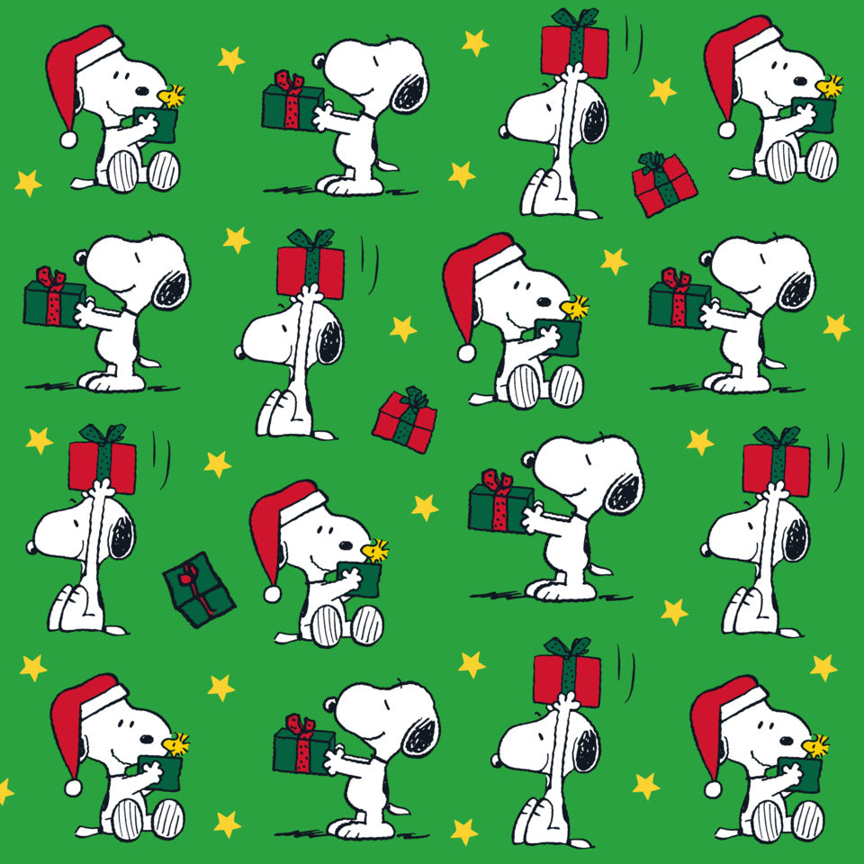 Weihnachts-Zelltuchserviette Snoopy, 33 x 33 cm, 3-lagig, 20 Stück BRAUN + COMPANY 1113-26555 BRAUN + COMPANY 1113-26555 33cm 3lagig