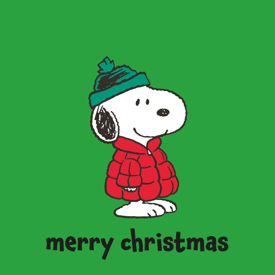 Weihnachts-Zelltuchserviette Snoopy, 33 x 33 cm, 3-lagig, 20 Stück BRAUN + COMPANY 1113-26561 BRAUN + COMPANY 1113-26561 33cm 3lagig