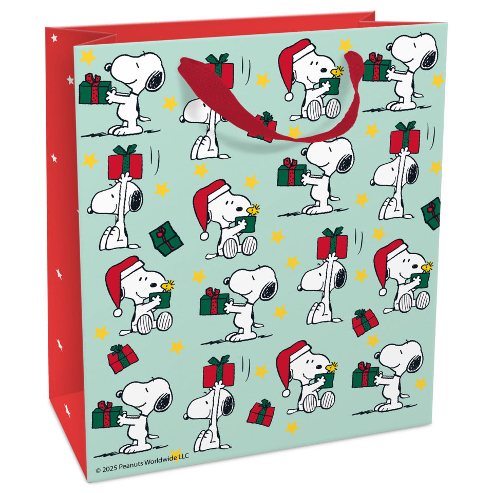 Weihnachts-Geschenktragetasche Snoopy, 21 x 18 x 8 cm BRAUN + COMPANY 1668-26564 BRAUN + COMPANY 1668-26564 21x18x8cm