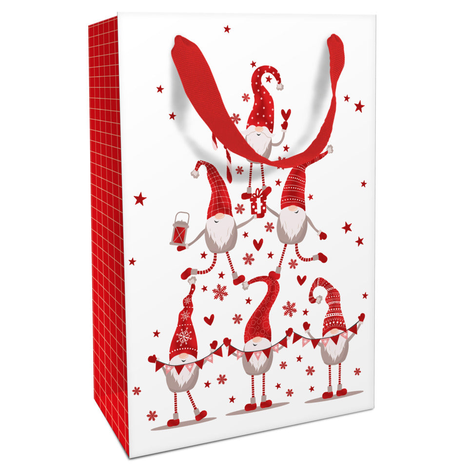 Weihnachts-Geschenktragetasche Wichtel, 36 x 26 x 13 cm BRAUN + COMPANY 1683-26511 BRAUN + COMPANY 1683-26511 36x26x13cm