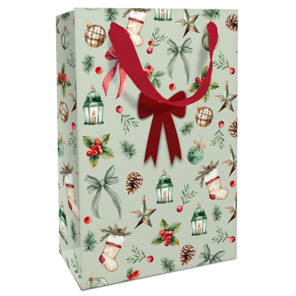 Weihnachts-Geschenktragetasche Decoration, 36 x 26 x 13 cm BRAUN + COMPANY 1683-26600 BRAUN + COMPANY 1683-26600 36x26x13cm