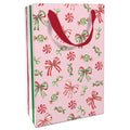 Weihnachts-Geschenktragetasche Schleifen, 36 x 26 x 13 cm, rosa BRAUN + COMPANY 1683-26509 BRAUN + COMPANY 1683-26509 36x26x13cm