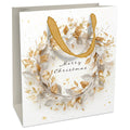 Weihnachts-Geschenktragetasche Kranz, 21 x 18 x 8 cm, weiß BRAUN + COMPANY 1682-26502 BRAUN + COMPANY 1682-26502 21x18x8cm