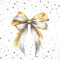 Weihnachts-Zelltuchserviette Schleife, 33 x 33 cm, 3-lagig, 20 Stück ATELIER 1111-26500 ATELIER 1111-26500 33cm 3lagig