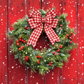 Weihnachts-Zelltuchserviette Kranz, 33 x 33 cm, 3-lagig, 20 Stück ATELIER 1111-26516 ATELIER 1111-26516 33cm 3lagig