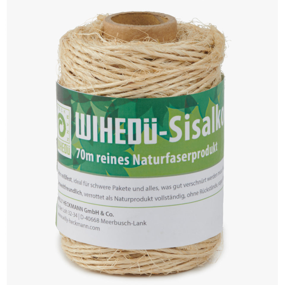 Sisalkordel 2-fach, 70 m Heckmann 270113 HECKMANMN 270113