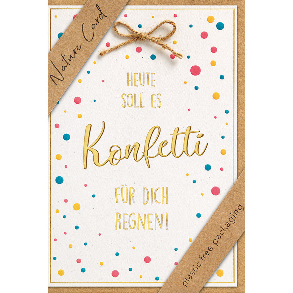 Allgemein Glückwunschkarte Karton mit Spruch Allgemeines Billett Bild  69-3054 69-3054 Bild