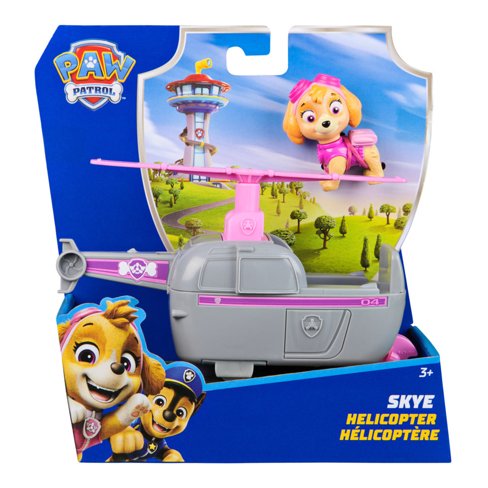 PAW Basic Vehicle Skye, 13 cm, grau SPIN MASTER 37496
