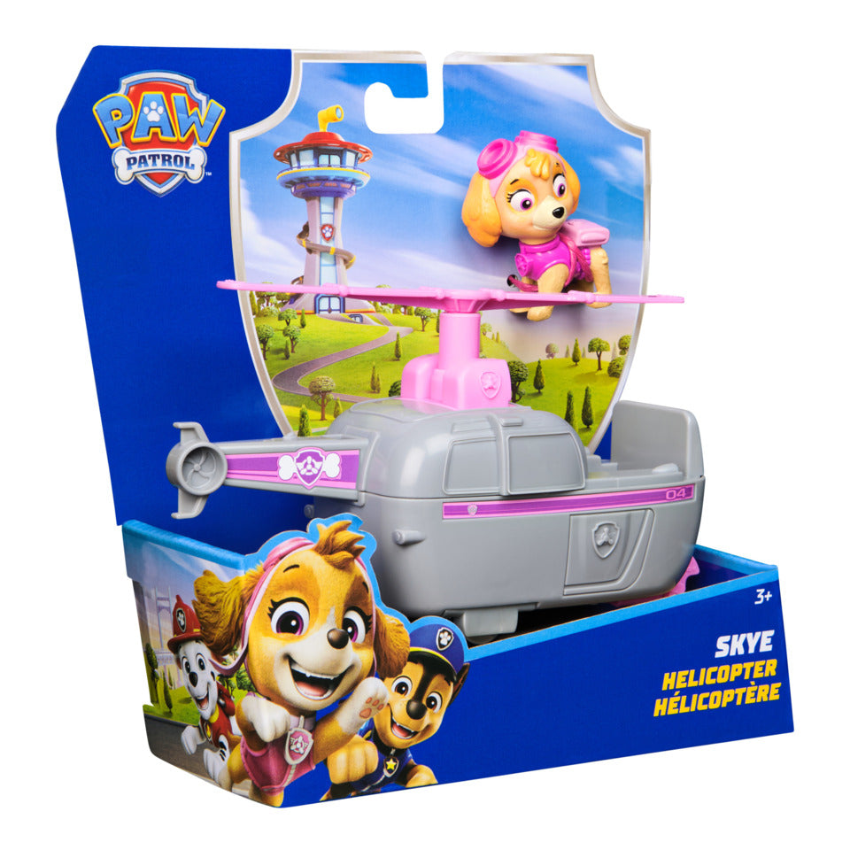 PAW Basic Vehicle Skye, 13 cm, grau SPIN MASTER 37496