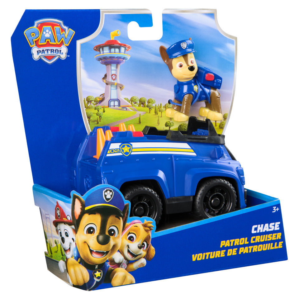 PAW Basic Vehicle Chase, 13 cm, blau SPIN MASTER 37502