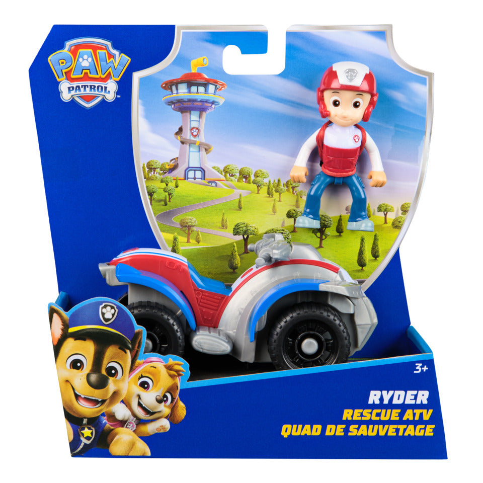 PAW Basic Vehicle Ryder, 13 cm, bunt SPIN MASTER 37519