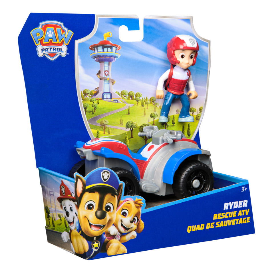 PAW Basic Vehicle Ryder, 13 cm, bunt SPIN MASTER 37519