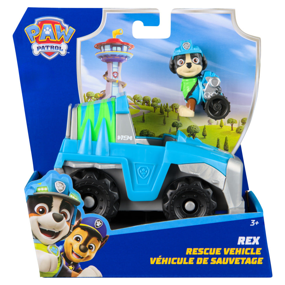 PAW Basic Vehicle Rex, 7 cm, blau SPIN MASTER 37557