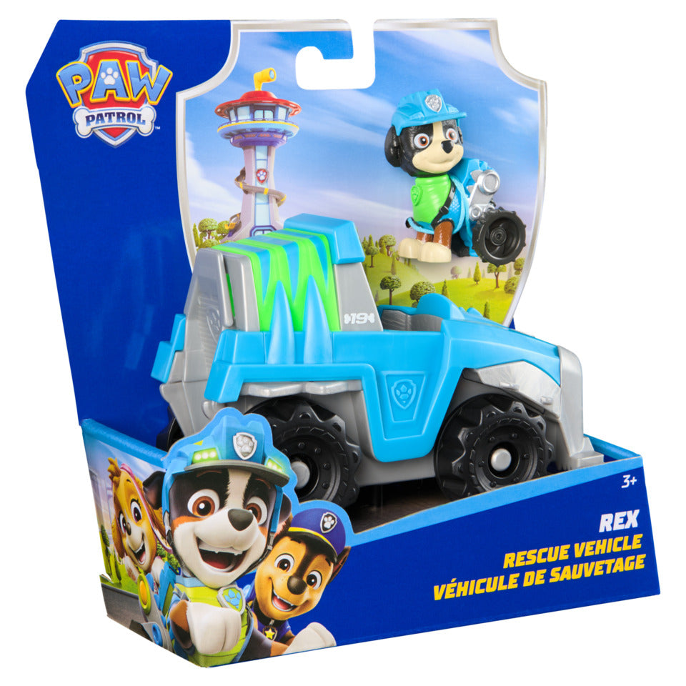 PAW Basic Vehicle Rex, 7 cm, blau SPIN MASTER 37557