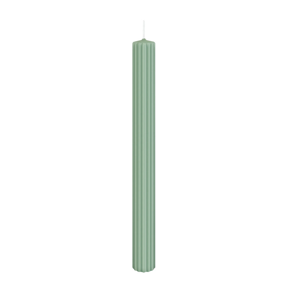 Stabkerze reseda Shape Line 250x22mm  351086.012 351086.012 250x22mm
