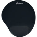 Ergonomische Mausunterlage, gelgefüllte Handgelenkauflage, rutschfeste Unterseite, Maße: 225 x 245 x 21 mm, schwarz MEDIARANGE MROS250