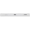 Lineal schmal, 30 cm, glasklar M+R 711300000