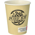 Trinkbecher pure Joy aus Pappe, für 0,2 Liter, Ø 8 cm, creme, 50 Stück PAPSTAR 87867 PAPSTAR 87867 Inhalt: 50 Stück