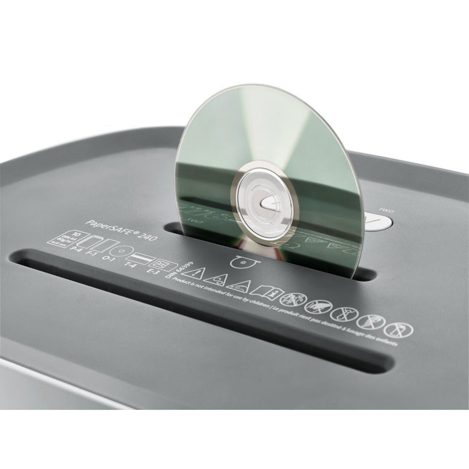 Aktenvernichter PaperSAFE® 240, 4 x 12 mm, 10 Blatt DAHLE 23240-16171