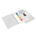 Schnellhefter mit A4-Tasche, natur-transparent JALEMA 4025041086