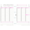 Ersatzkalendarium Wochenplan 2027, A4, 80g/m², 1W/2S, weiß CHRONOPLAN 50707
